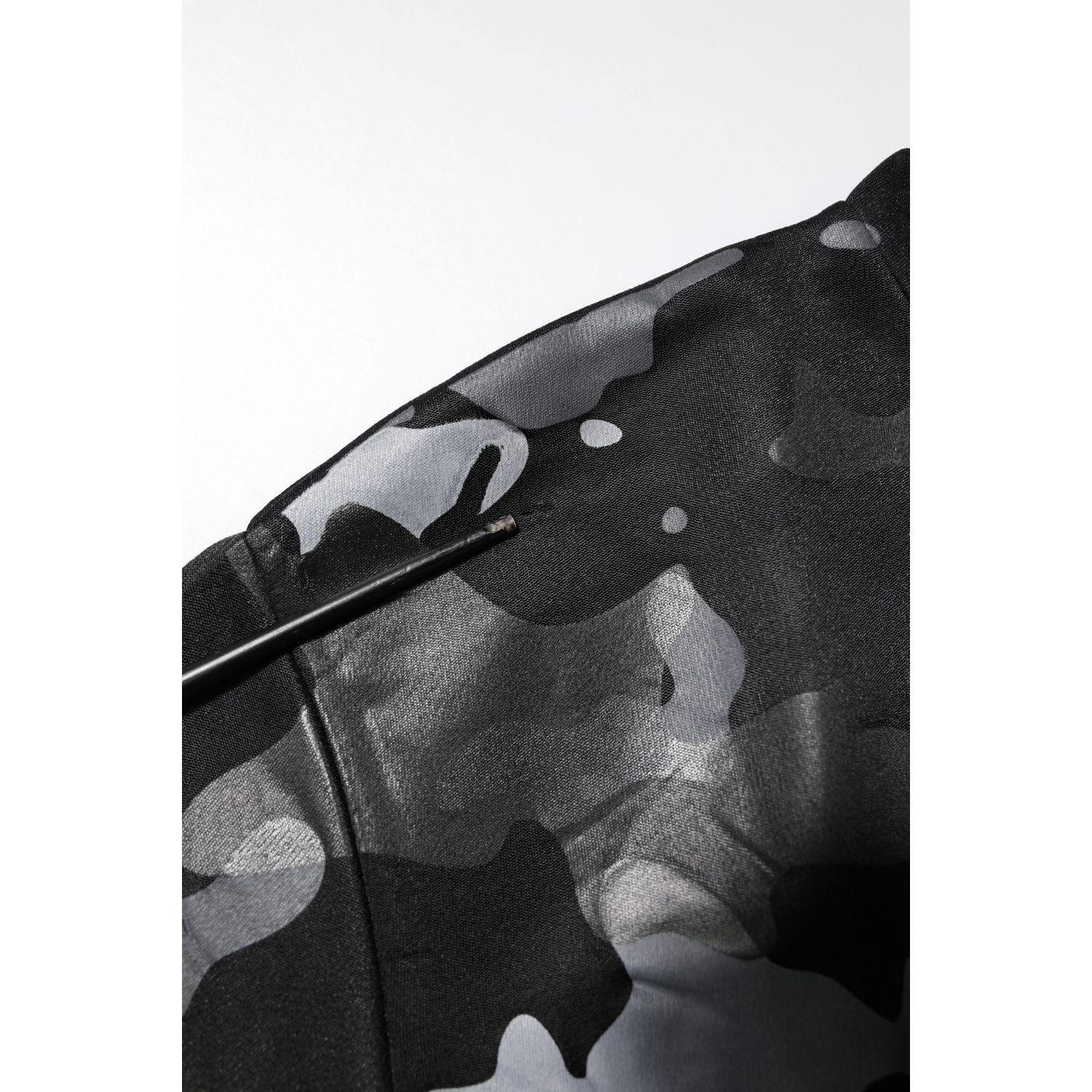 Dolce & Gabbana Black Camouflage Pullover Sweatshirt Sweater