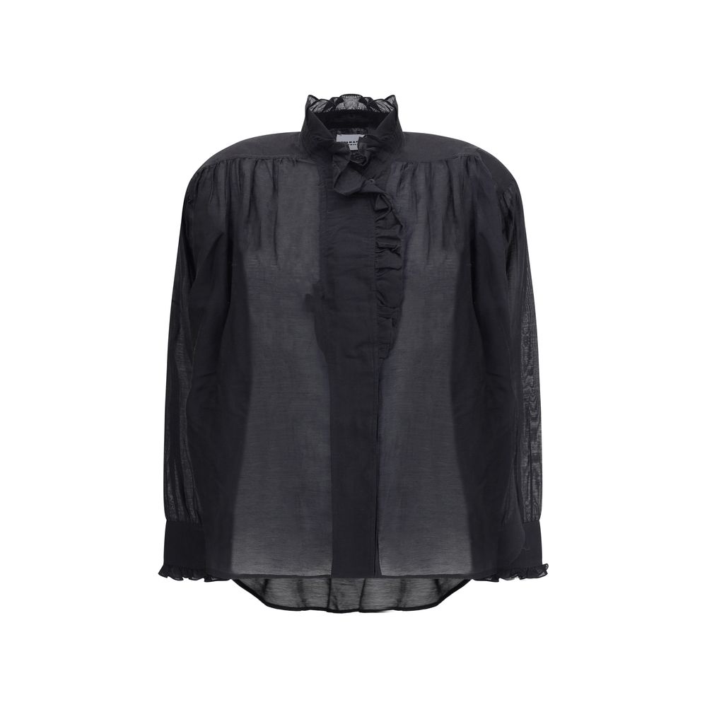 Marant Etoile Black Cotton Top