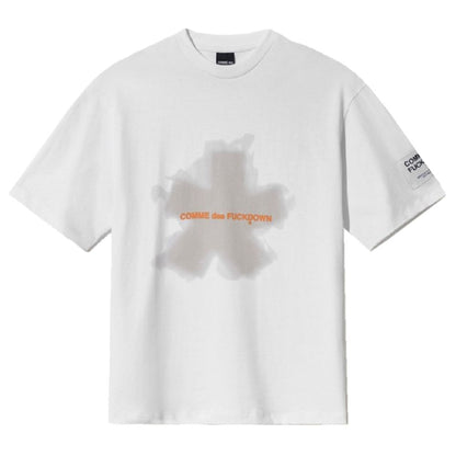 Comme Des Fuckdown White Cotton T-Shirt