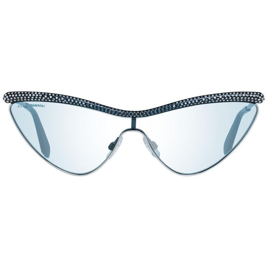 Atelier Swarovski Gray Metal Sunglasses