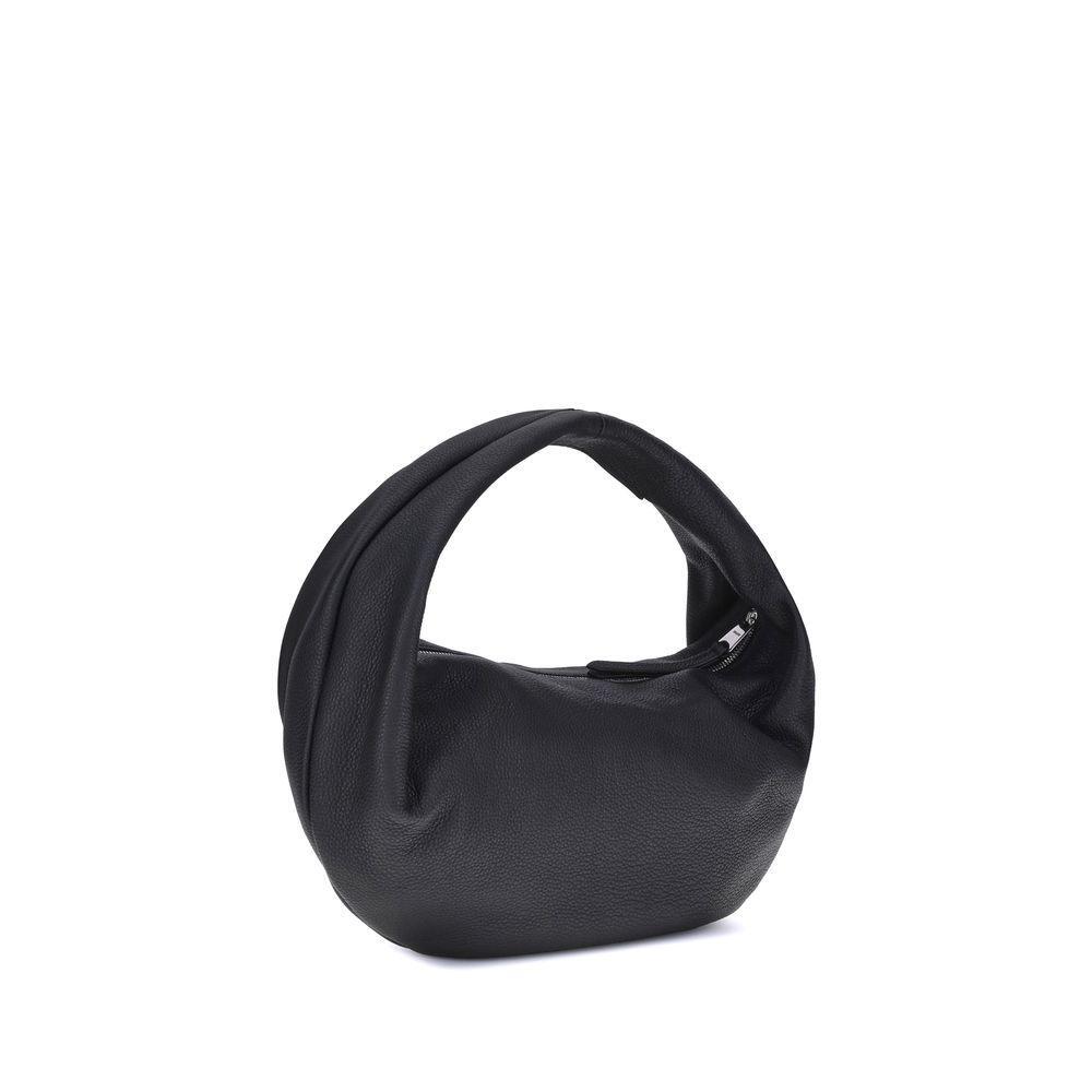 Front view with bag zipped and handles upright.