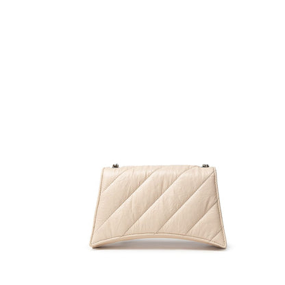 Balenciaga Beige Leather Shoulder Bag