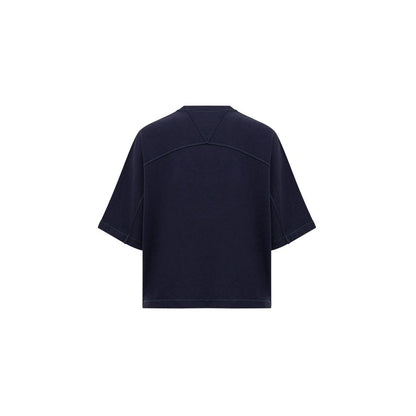 Bottega Veneta Blue Cotton T-Shirt