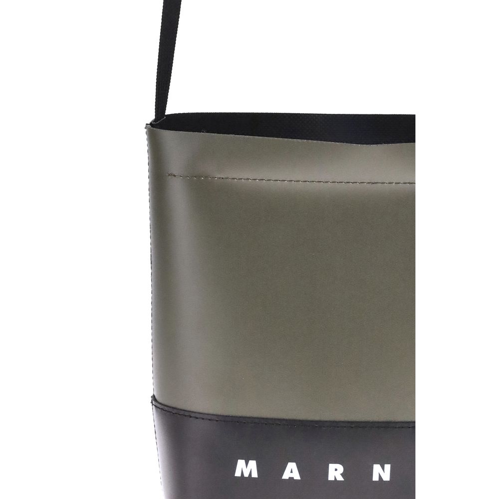 Marni Green Polyester Shoulder Bag