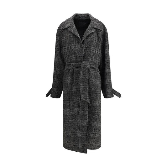 Balenciaga Check long Coat BA-838934TSU201269-3