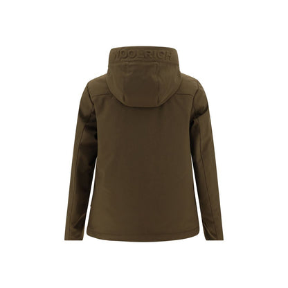 Woolrich Green Polyester Shell Jacket