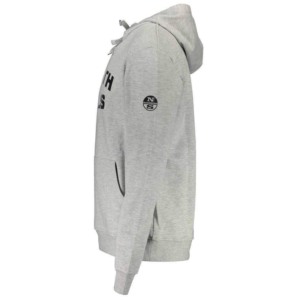 North Sails Gray Cotton Sweater