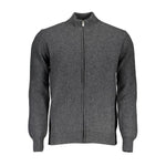 North Sails Gray Wool Sweater NO-24728-3XL