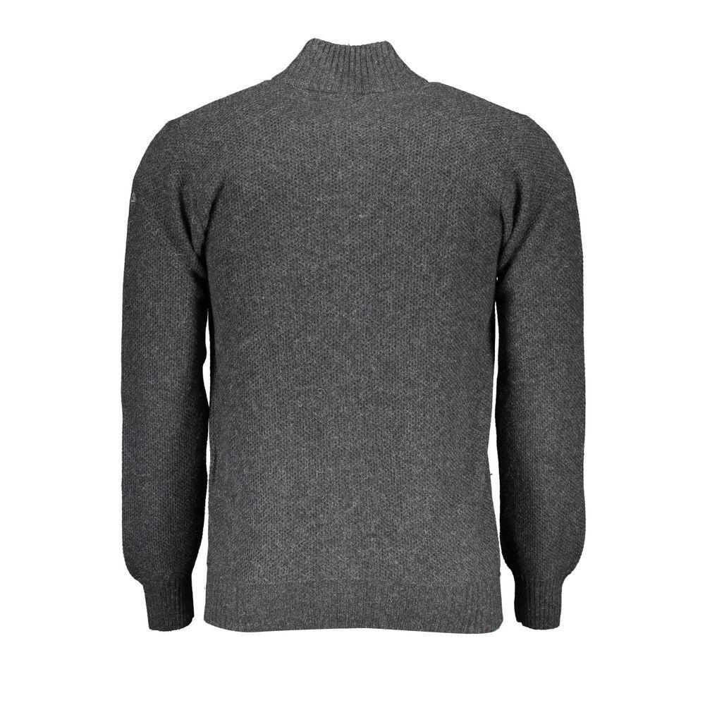 North Sails Gray Wool Sweater NO-24728-3XL