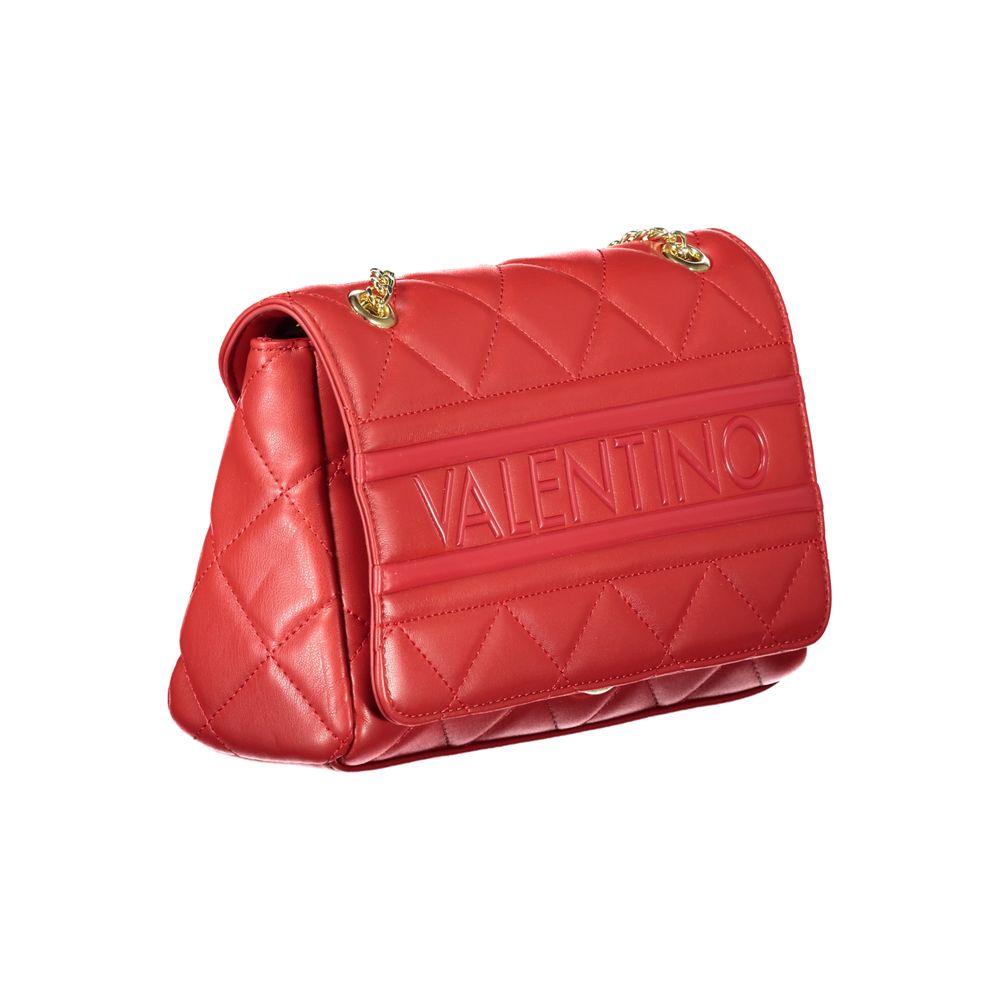Mario Valentino Red Polyethylene Handbag