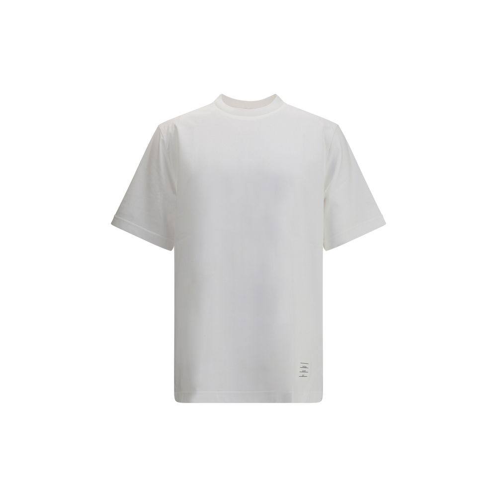 Thom Browne White Cotton T-Shirt