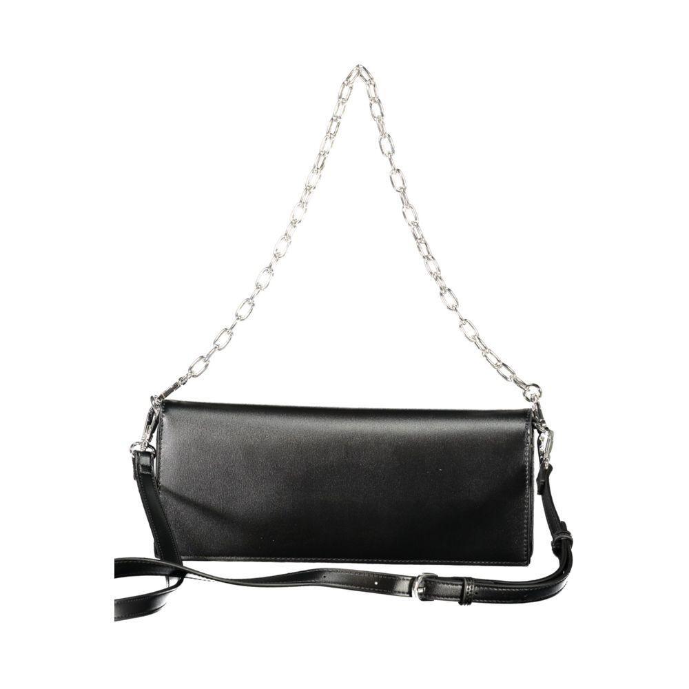 Mario Valentino Black Polyethylene Women Handbag VA-39087