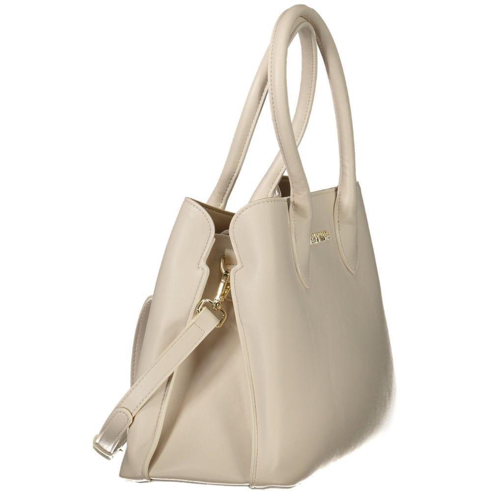 Mario Valentino Beige Polyethylene Women Handbag VA-39095