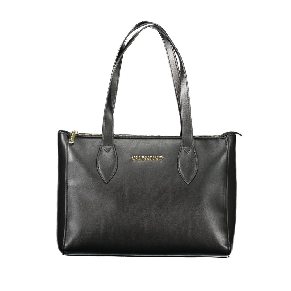 Mario Valentino Black Polyethylene Women Handbag