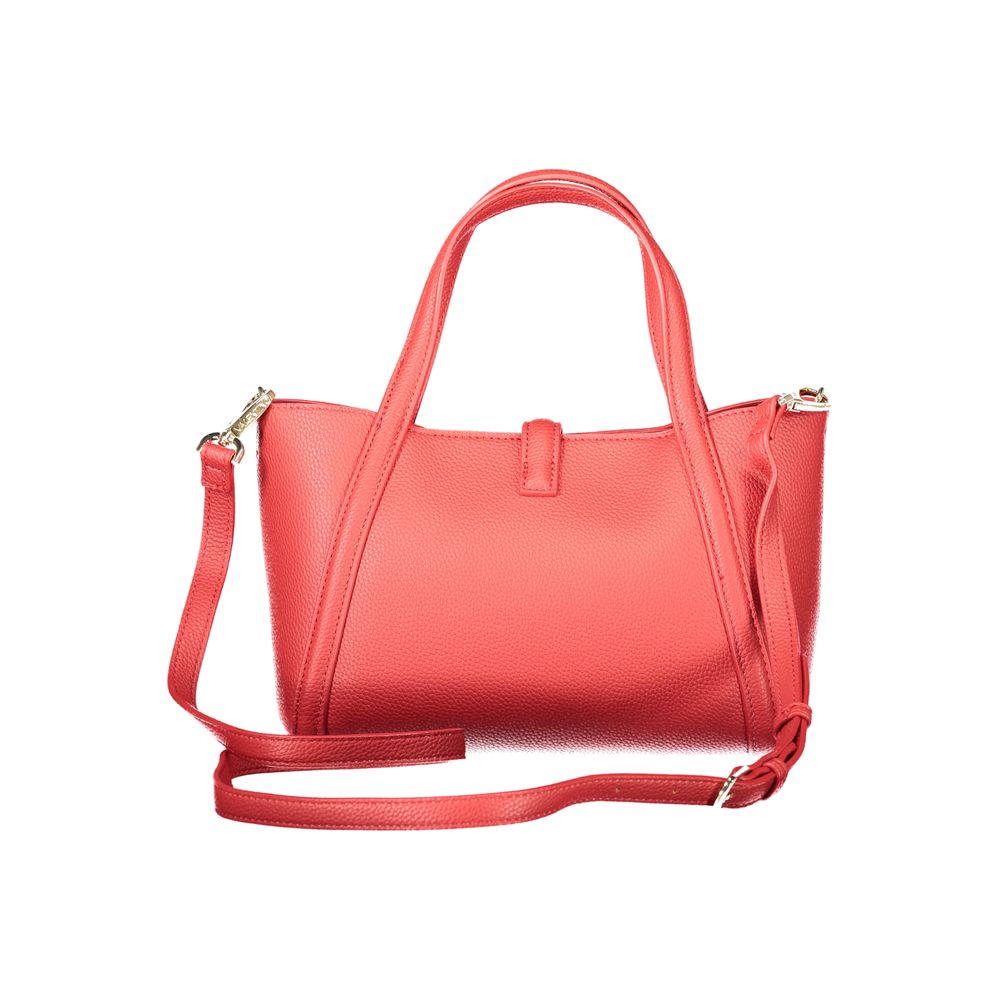 Mario Valentino Red Polyethylene Handbag