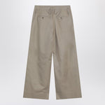 Alexander McQueen Beige cotton gabardine chino pants 826441QSABY/R_ALEXQ-2001_202