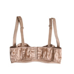 Dolce & Gabbana Pale Pink Underwired Balconette Bra Underwear