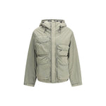 C.P. Company Hooded Nylon Jacket CP-19CMOW010A005904G356-L
