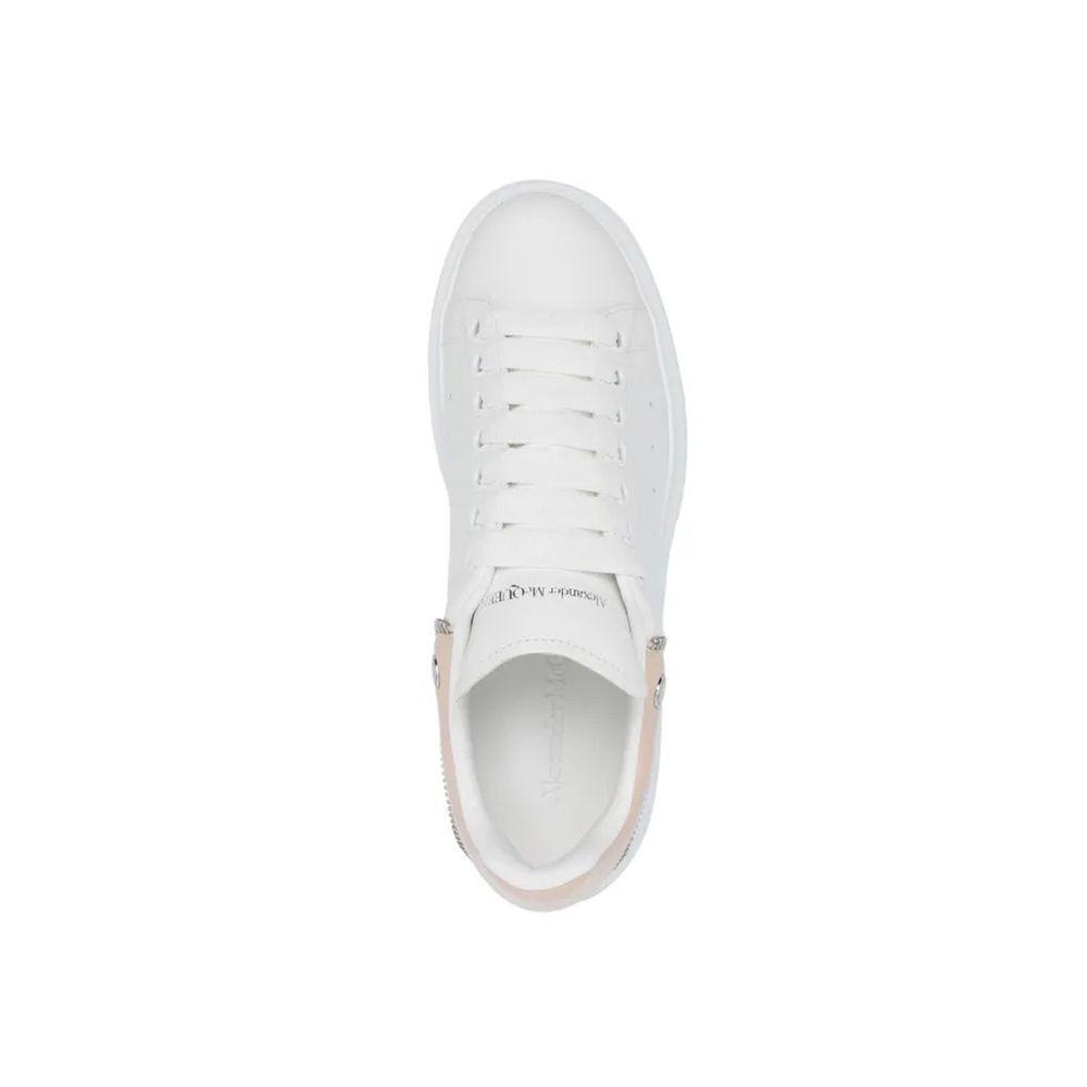 Alexander McQueen White Calfskin Chunky Sneakers