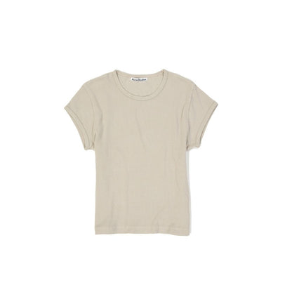 Acne Studios Beige Cotton T-Shirt