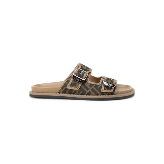 Fendi FF Flat Sandals FE-8735470977236-EU42/US9