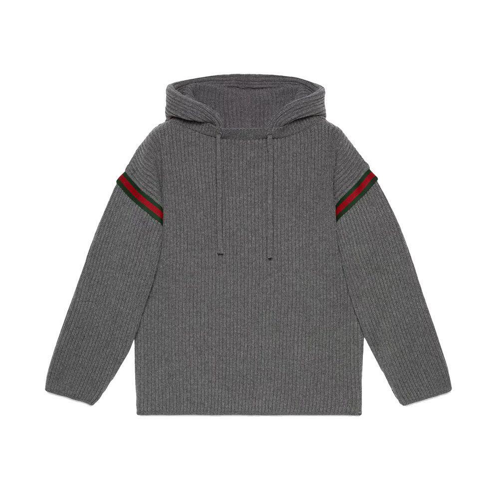 Gucci Wool Zipped Sweatshirt GU-8735495880916-S