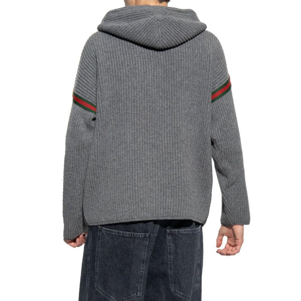Gucci Wool Zipped Sweatshirt GU-8735495880916-S