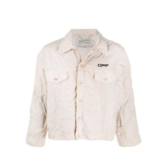 Off-White Logo Windbreaker Bomber Jacket OF-8736533840084-L
