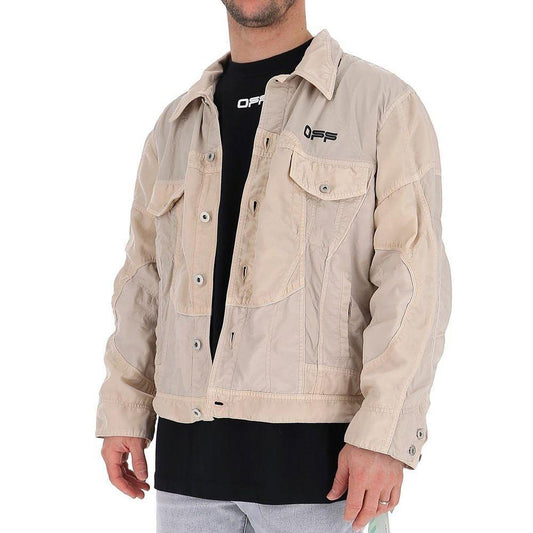 Off-White Logo Windbreaker Bomber Jacket OF-8736533840084-L