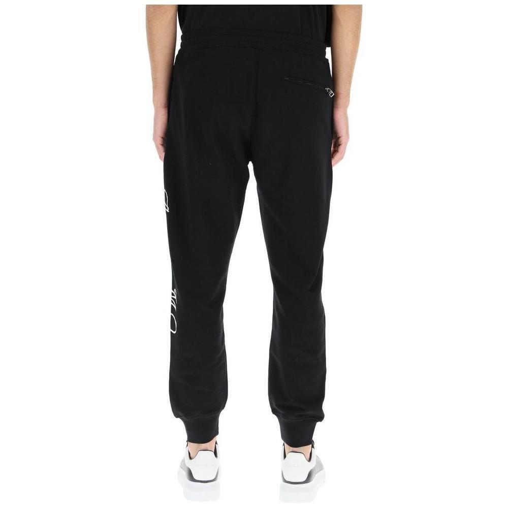 Alexander McQueen Logo Cotton Pants AL-8736222609620-S