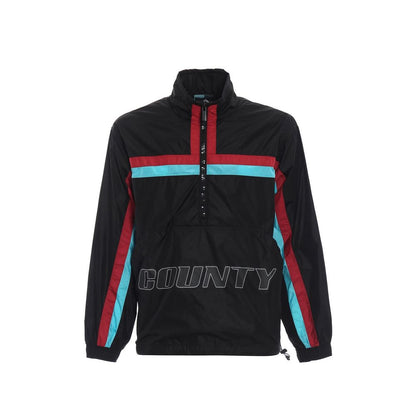 Marcelo Burlon Black Polyamide Shell Jacket