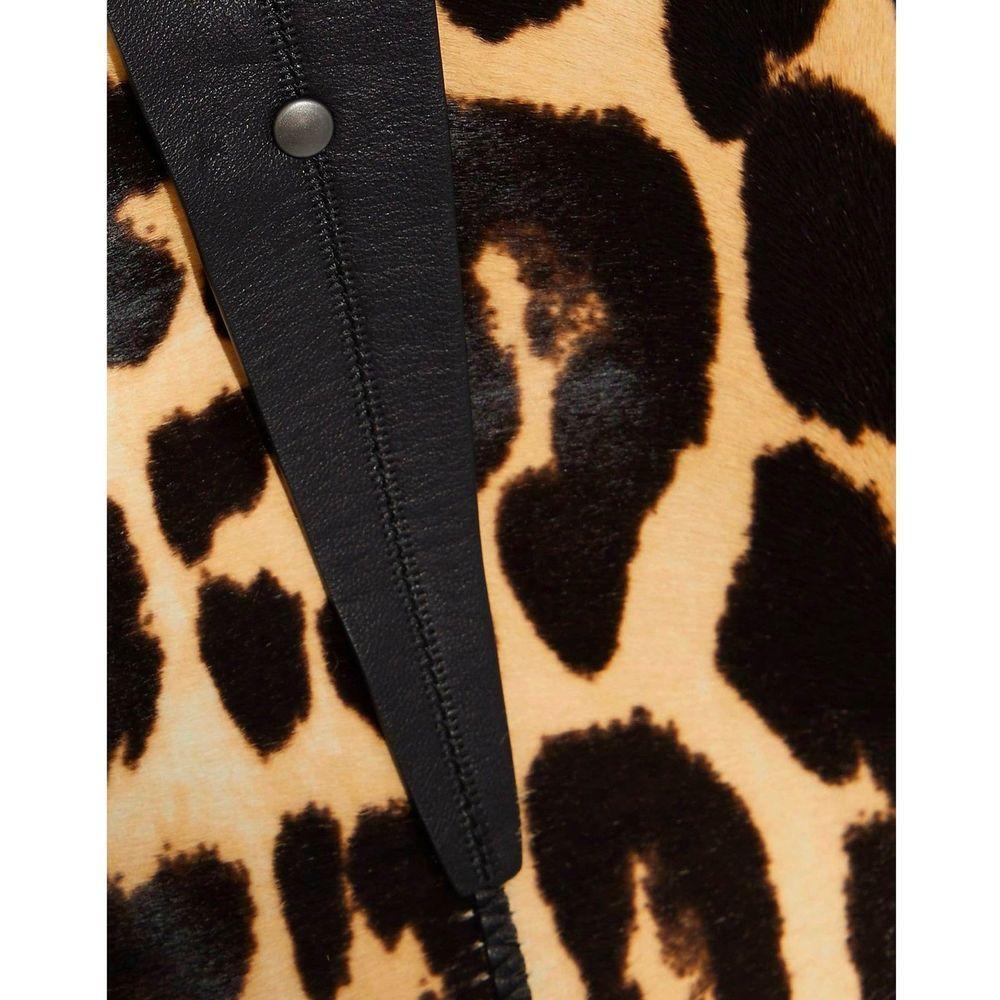 Bottega Veneta Leopard Print Calf Hair Skirt BO-8736279265492-42
