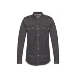 Balmain Cotton Denim Shirt BA-8736267272404-41