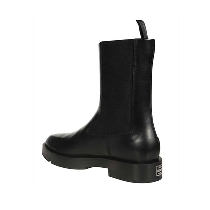 Givenchy Black Calfskin Chelsea Boots