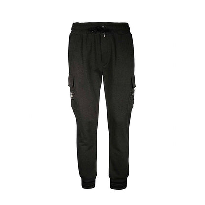 Dolce & Gabbana Gray Cotton Cargo Pants