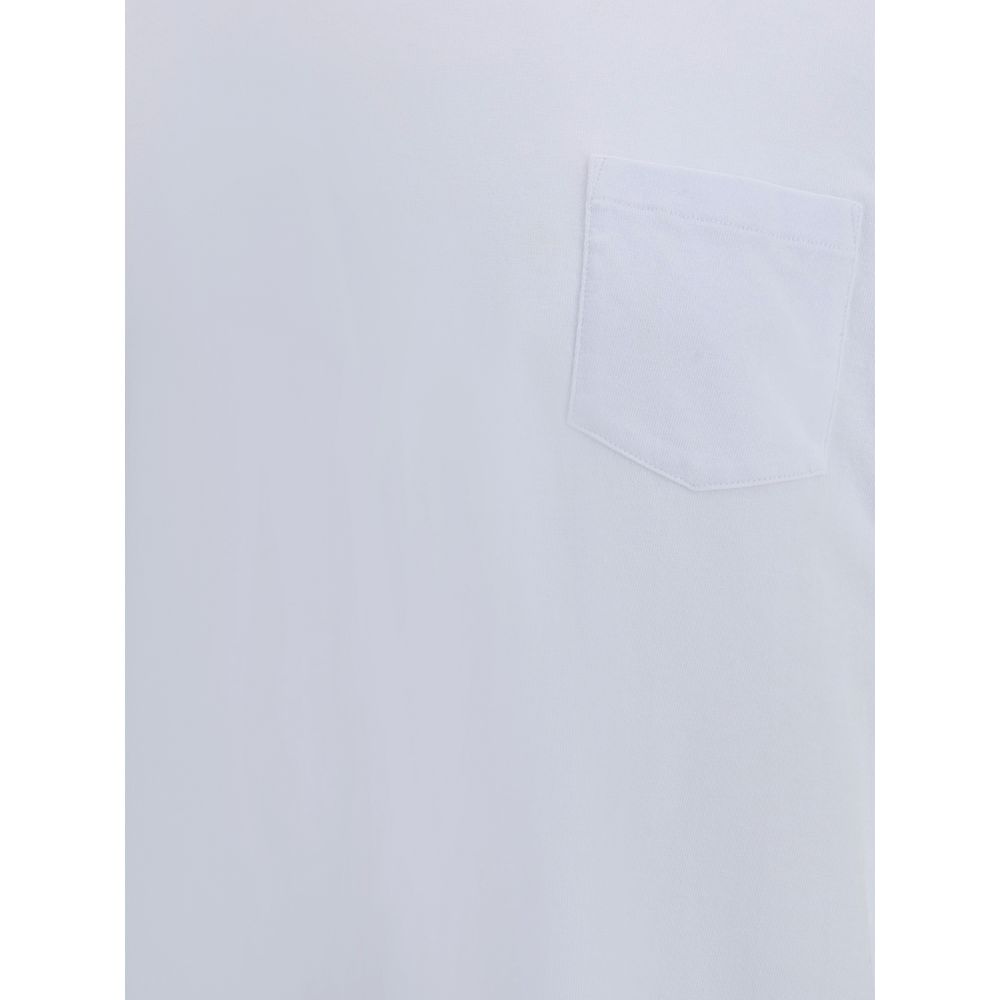 Sacai White Cotton Long Sleeve T-Shirt