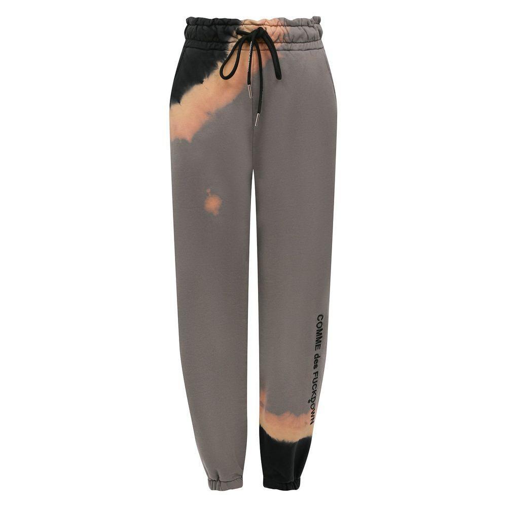 Comme Des Fuckdown Gray Cotton Jeans & Pant