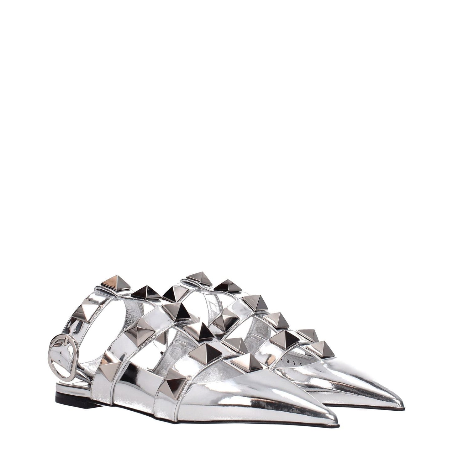 Valentino Garavani Gray Leather Sandals