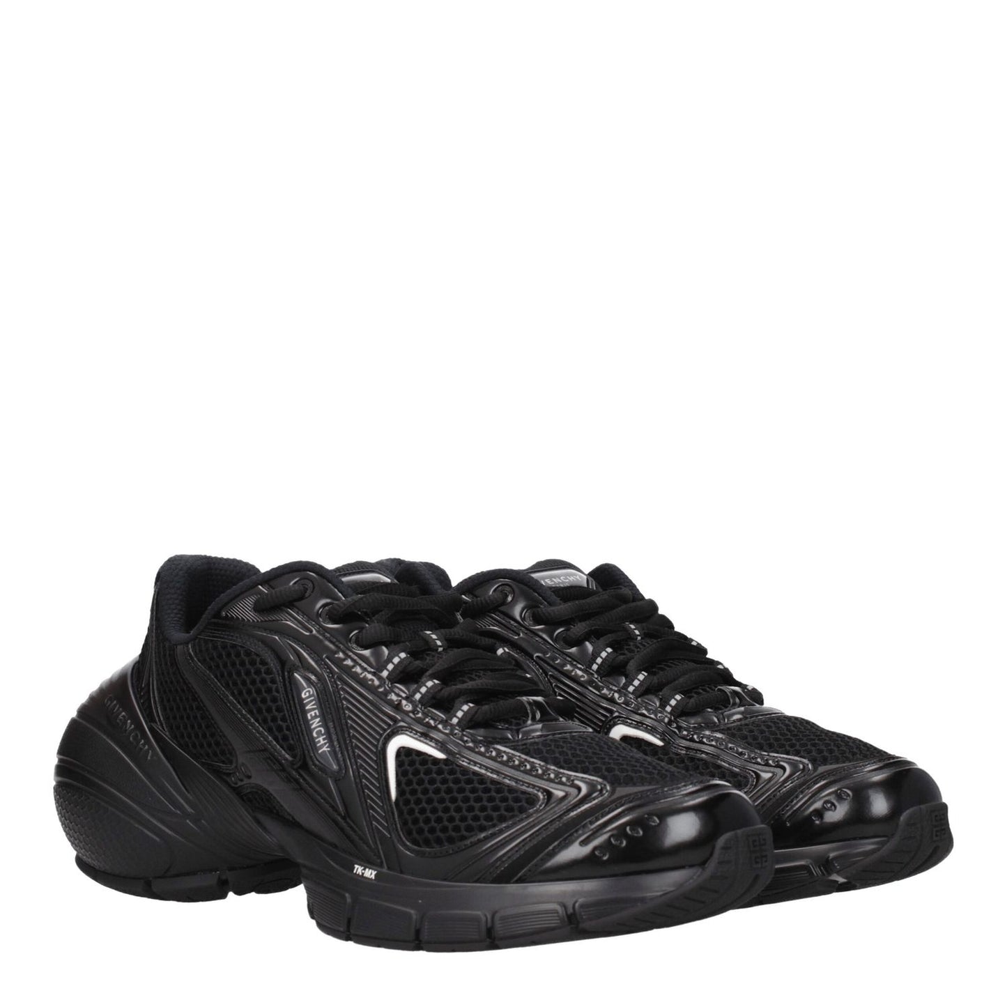 Givenchy Black Fabric Athletic Sneakers