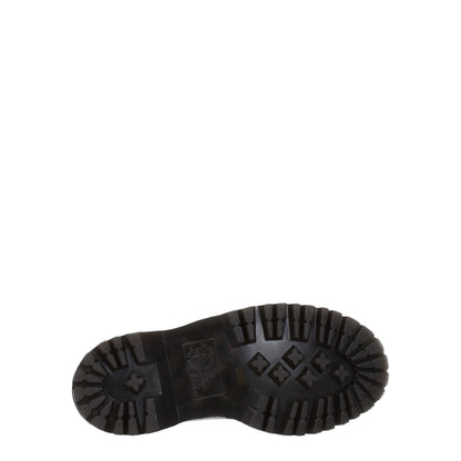 Sole view of Dr. Martens Gray Leather Oxfords And Derbies showing rubber tread pattern and grip design.