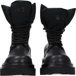 Versace Jeans Black Polyethylene Ankle Boots VE-8547457302793-EU36/US6