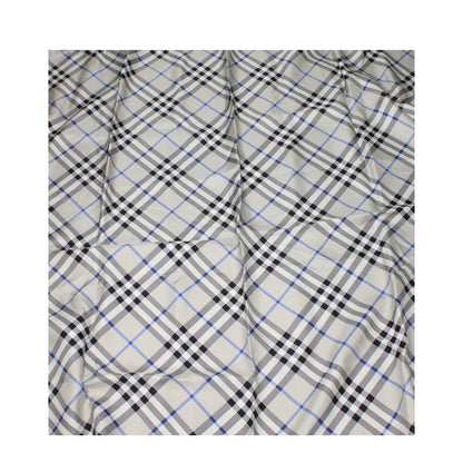 Burberry Gray Silk Foulard