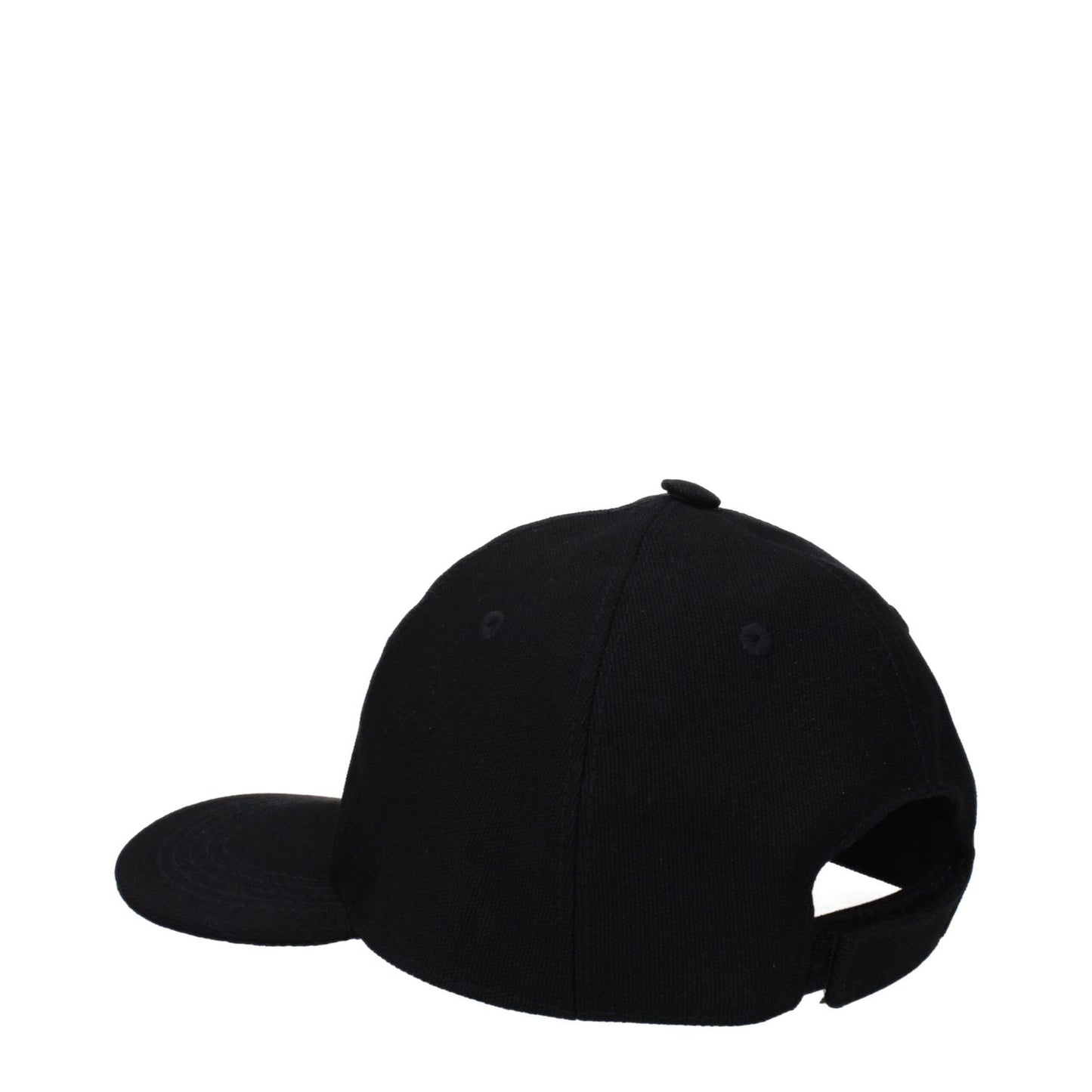 Stella McCartney Black Cotton Cap (Baseball Hat)