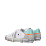 Philippe Model White Leather Low Tops PH-15090372903177-EU40/US10