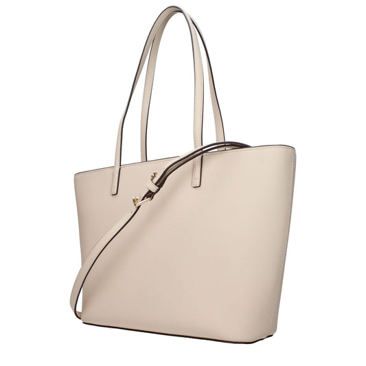 Tory Burch Beige Leather Shoulder Bags