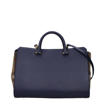 Burberry Blue Leather Handbag