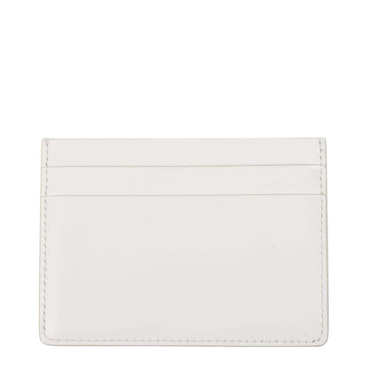 Jil Sander White Leather Cardholder