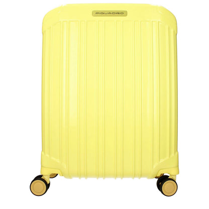 Piquadro Yellow Polycarbonate Luggage And Travel with tsa closure and usb port, MPN BV4425PQLS3G, code F83831