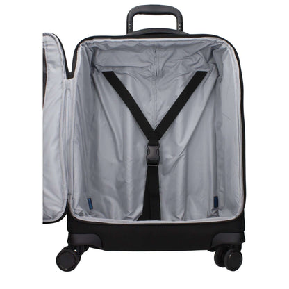 Piquadro Black Fabric Luggage And Travel