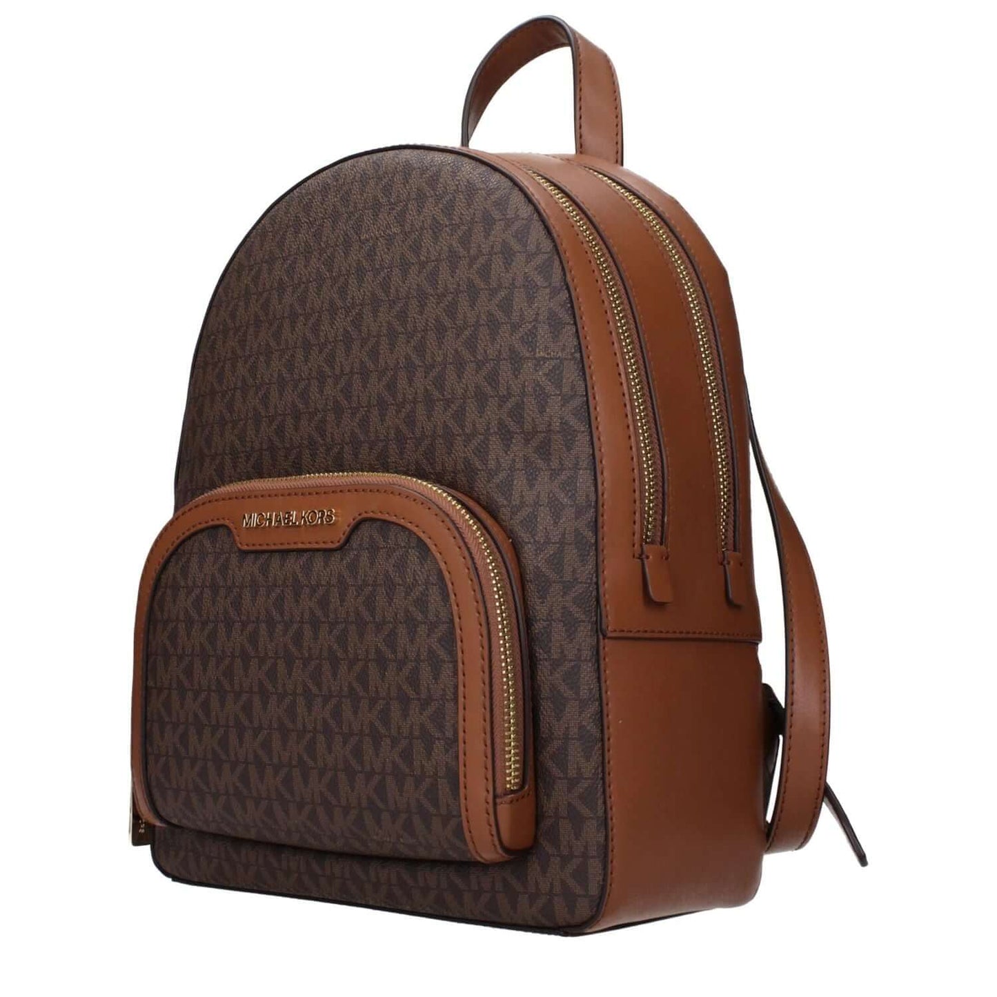 Michael Kors Brown Fabric Backpack